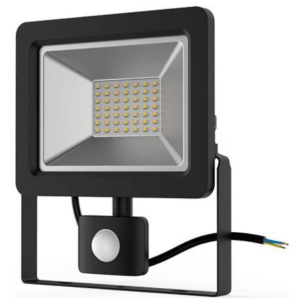 Прожектор светодиодный Gauss 628511350 LED 50W IP65 6500К с датчиком движения