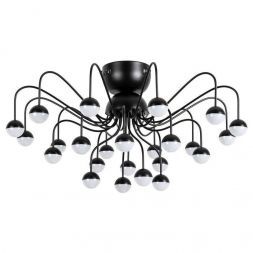 Потолочная светодиодная люстра Arte Lamp Dexter A3619PL-24BK