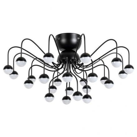 Потолочная светодиодная люстра Arte Lamp Dexter A3619PL-24BK