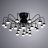 Потолочная светодиодная люстра Arte Lamp Dexter A3619PL-24BK