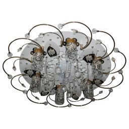 Потолочный светильник ЭкономСвет 70014/6WT WT+BK RC WTLED (EKONOMSVET 70014/6WT WT+BK RC WTLED)