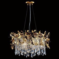 Светильник подвесной Crystal Lux ROMEO SP6 GOLD D600