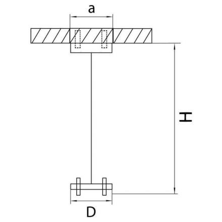 Основание для светильника Lightstar 590056