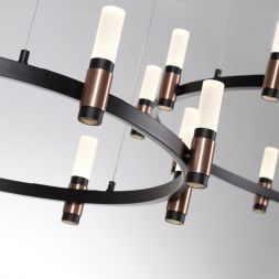 Подвесная светодиодная люстра Odeon Light 5009/98LA Candel