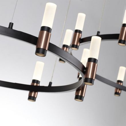 Подвесная светодиодная люстра Odeon Light 5009/98LA Candel