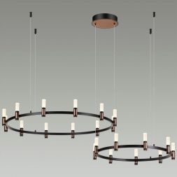 Подвесная светодиодная люстра Odeon Light 5009/98LA Candel