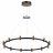 Подвесная светодиодная люстра Odeon Light 5009/98LA Candel