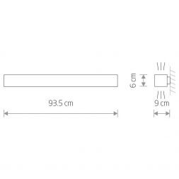 Настенный светильник Nowodvorski Soft Wall Led 90x6 7548