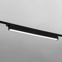 Трековый светодиодный светильник Elektrostandard X-Line черный матовый 28W 4200K (LTB55) трехфазный