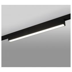 Трековый светодиодный светильник Elektrostandard X-Line черный матовый 28W 4200K (LTB55) трехфазный