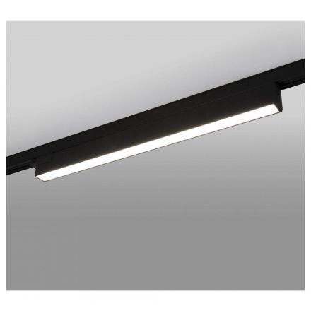 Трековый светодиодный светильник Elektrostandard X-Line черный матовый 28W 4200K (LTB55) трехфазный