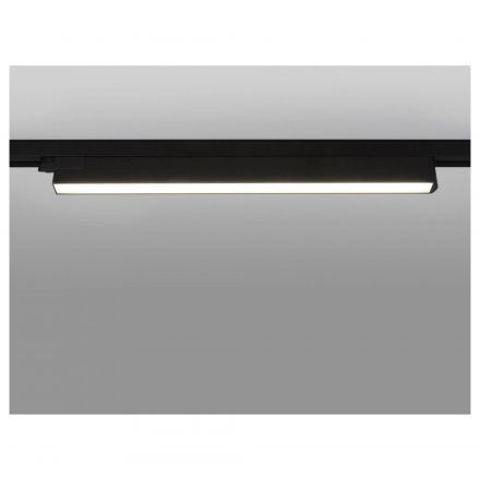 Трековый светодиодный светильник Elektrostandard X-Line черный матовый 28W 4200K (LTB55) трехфазный