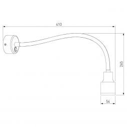 Настенный светильник Elektrostandard Molly LED белый (MRL LED 1015)