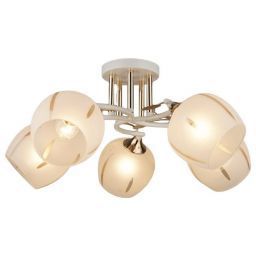 Люстра ЭкономСвет 12228/5WT+FGD WT (EKONOMSVET 12228/5WT+FGD WT)