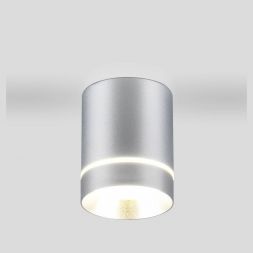 Накладной точечный светильник Elektrostandard DLR021 9W 4200K хром матовый
