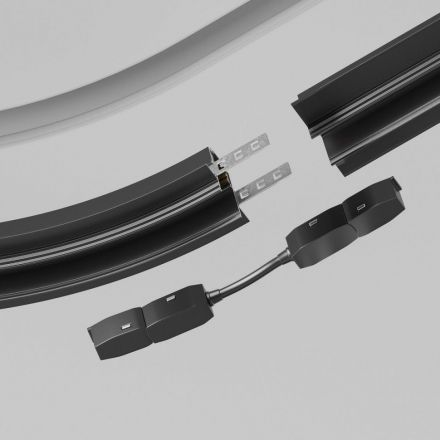 Аксессуар для трекового светильника Maytoni Exility Accessories for tracks TRA034CS-B