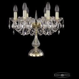 Настольная лампа Bohemia Ivele Crystal 1402L/6/141-39/G