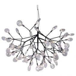 Светильник подвесной Crystal Lux EVITA SP63 BLACK/TRANSPARENT