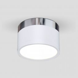 Светильник Elektrostandard DLR029 10W 4200K белый матовый/хром
