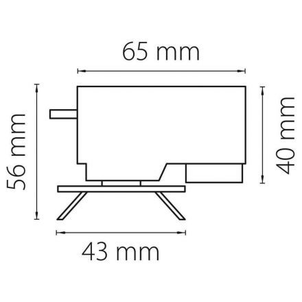 Адаптер для шинопровода Lightstar 592029