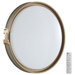 Настенно-потолочный светодиодный светильник Sonex Color Favemo Grey 7654/EL