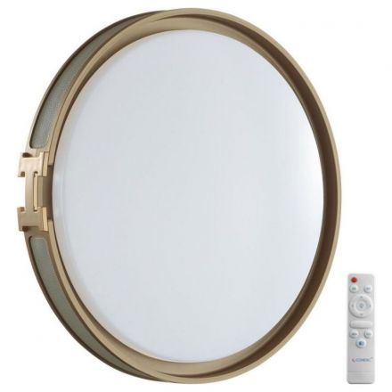 Настенно-потолочный светодиодный светильник Sonex Color Favemo Grey 7654/EL