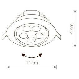 Встраиваемый светильник Nowodvorski Ceiling Led 5958