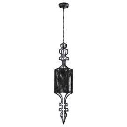 Подвесной светильник Crystal Lux Prima SP1 B Black-Silver/Black (CRYSTAL-LUX Prima SP1 B Black-Silver/Black)