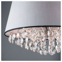 Люстра Eurosvet 10092/5 хром/прозрачный хрусталь Strotskis