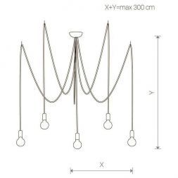 Подвесной светильник Nowodvorski Spider 9744