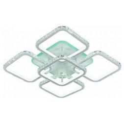 Потолочный светодиодный светильник 8010/4+1 WHT 320W+8W RGB белый Profit Light
