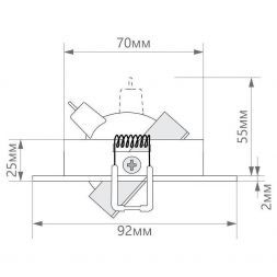 Светильник Feron DL2801 32637