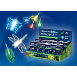 Гирлянда для помещений на батарейках ULD-S0100-010/STB MULTI IP20 SUMMER SET 2AA