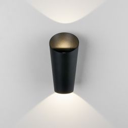 Уличный настенный светодиодный светильник Tronc IP54 Elektrostandard 1539 TECHNO LED черный