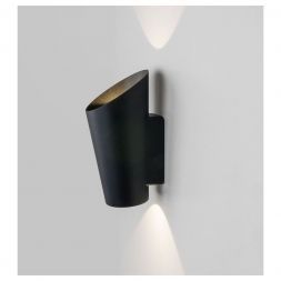 Уличный настенный светодиодный светильник Tronc IP54 Elektrostandard 1539 TECHNO LED черный