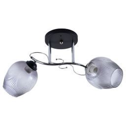 Люстра ЭкономСвет 12168/2MBK+CR SM (EKONOMSVET 12168/2MBK+CR SM)