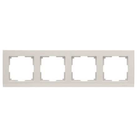Рамка 4-местная Werkel W0041803 слоновая кость (WL04-Frame-04-ivory)