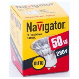 Лампа галогенная Navigator 94 208 NH-JCDRC-50-230-GU10