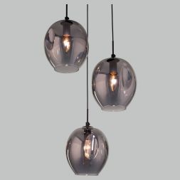 Подвесной светильник Eurosvet 50195/3 черный жемчуг