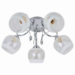 Люстра Linvel LV 9260/5 Ева Хром