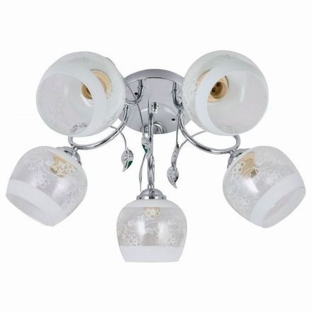 Люстра Linvel LV 9260/5 Ева Хром