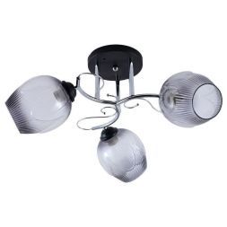 Люстра ЭкономСвет 12168/3MBK+CR SM