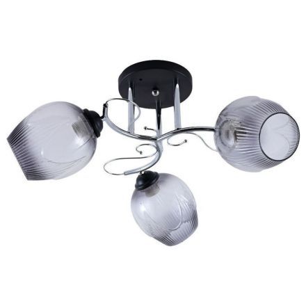 Люстра ЭкономСвет 12168/3MBK+CR SM