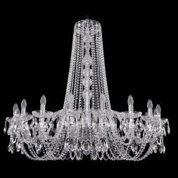 Люстра Bohemia Ivele Crystal 1402/18/400/h-105/Ni