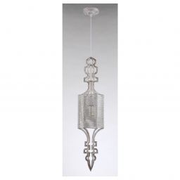 Подвесной светильник Crystal Lux Prima SP1 B White-Gold/White (CRYSTAL-LUX Prima SP1 B White-Gold/White)