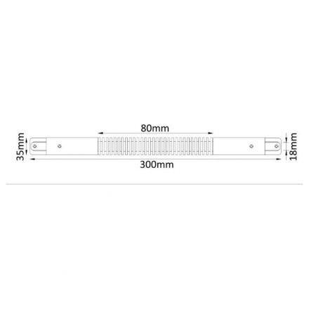 Соединитель гибкий однофазный Crystal Lux CLT 0.211 05 BL