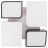 Потолочный светодиодный светильник Arte Lamp A8078PL-4WH