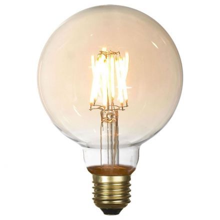 Лампа светодиодная Е27 6W 2600K янтарная GF-L-2106 Edisson