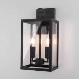 Уличный настенный светильник Candle D 35150/D черный Elektrostandard (ESTD Candle D (35150/D) чёрный) Уличный настенный светильник Candle D 35150/D черный Elektrostandard (ESTD Candle D (35150/D) чёрный)