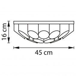 Потолочная люстра Lightstar Siena 720227